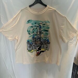 Disney White T-Shirt with Logo